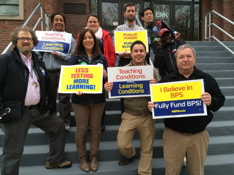 caren4btunity's tweet image. Walk-In @KennedyAcademy advocating Full #BPS Funding #bpscuts #lesstesting #keepthecap @BTU66 #FairContract