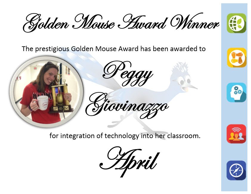 DanLindsay82's tweet photo. Congrats @MsGLSES for being name the Golden Mouse Award winner @LortonStationES for April. Amazing work!! #LSESPics https://t.co/cbD1XOuI7l