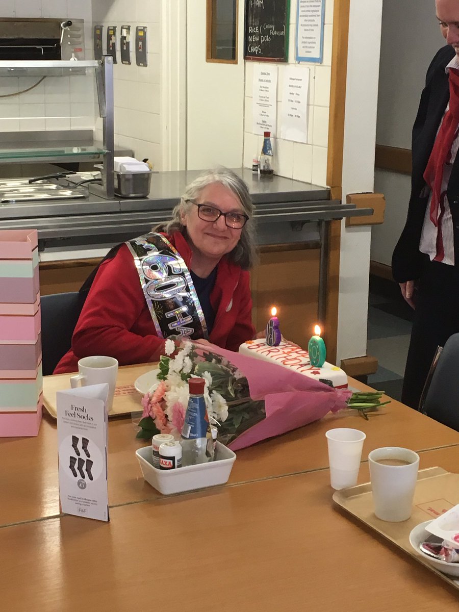 Charlhill3144's tweet photo. Happy birthday Judy !!! #60 @TescoStMellons https://t.co/6UHuEfcerW