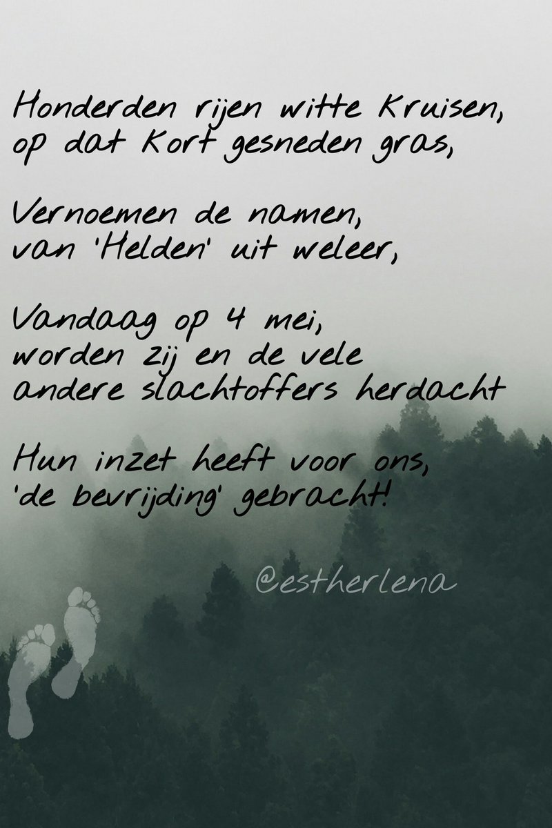 _estherlena's tweet photo. #dodenherdinkingsdag #4mei 🌹🌟 https://t.co/9ClS01ozbD