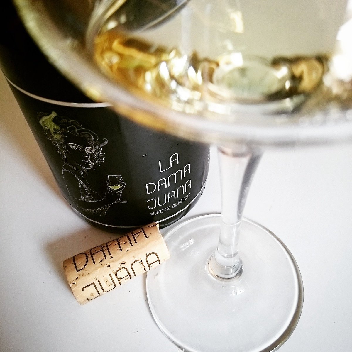 Damajuana 2013 Rufete Blanco 100% a gem that confirms #Sierradesalamanca as an outstanding wine region #Spain #wine