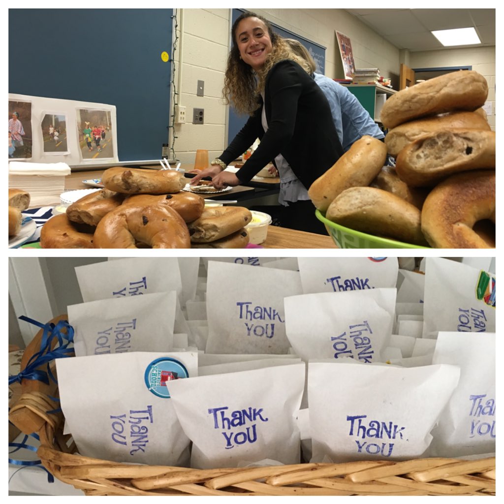 meganbovine's tweet photo. Teacher Appreciation Week is in full swing #BRCpride @teachnpe @missvanderhoof @Ms_SamaraAPS https://t.co/vjY7cPfpXC