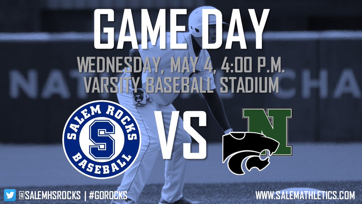 SalemHSRocks's tweet photo. GAME DAY #rocksbaseball https://t.co/ZgcN06U27n