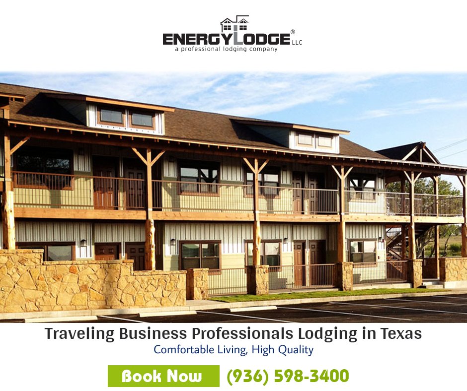 EnergyLodge1's tweet photo. Traveling Business Professionals Lodging in Texas! @EnergyLodge1 https://t.co/OPyTgKbemT