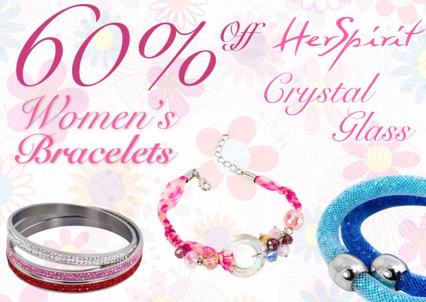 intercollection's tweet photo. For TWO WEEKS only, we're giving away 60% OFF on all HerSpirit and Crystale Glass Bracelets https://t.co/tT27kyEiHX https://t.co/8JewfPC3gC