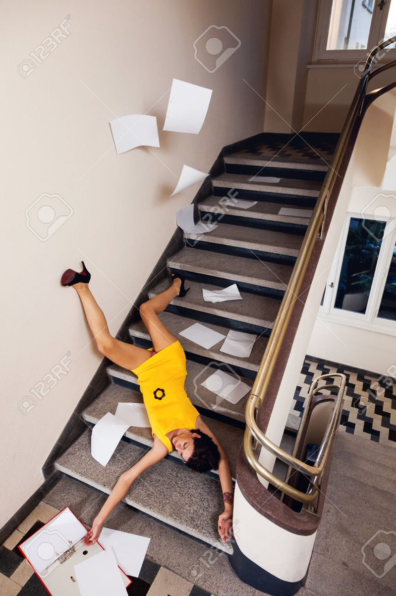 #DidYouKnow?...At 25%, slip and fall injuries are the most frequently reported work accidents