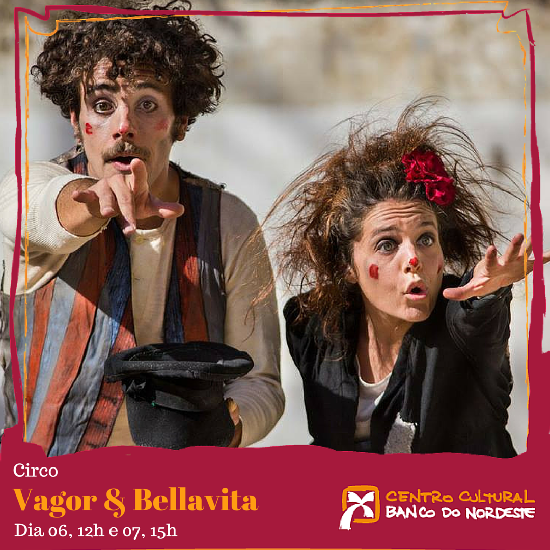 CCBNB's tweet photo. Nesta sexta-feira, 6 de maio, tem Vagor & Bellavita no #CCBNB (Rua Conde d'Eu, 560. Centro), às 12h. #TeatroInfantil https://t.co/RlOTISYmUV