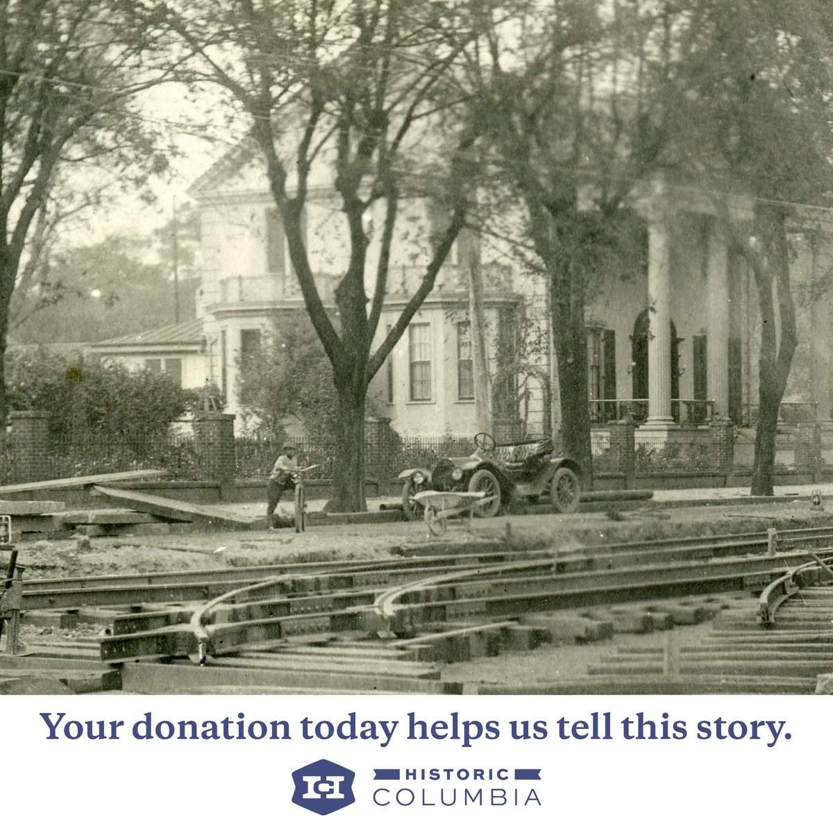HistColumbia's tweet photo. Gervais St. 1911. 2 hours left for #MidlandsGives! Help #MagnifytheMidlands with @CCCFtweets https://t.co/QYYFsiwn1K https://t.co/UcpwepjIbv