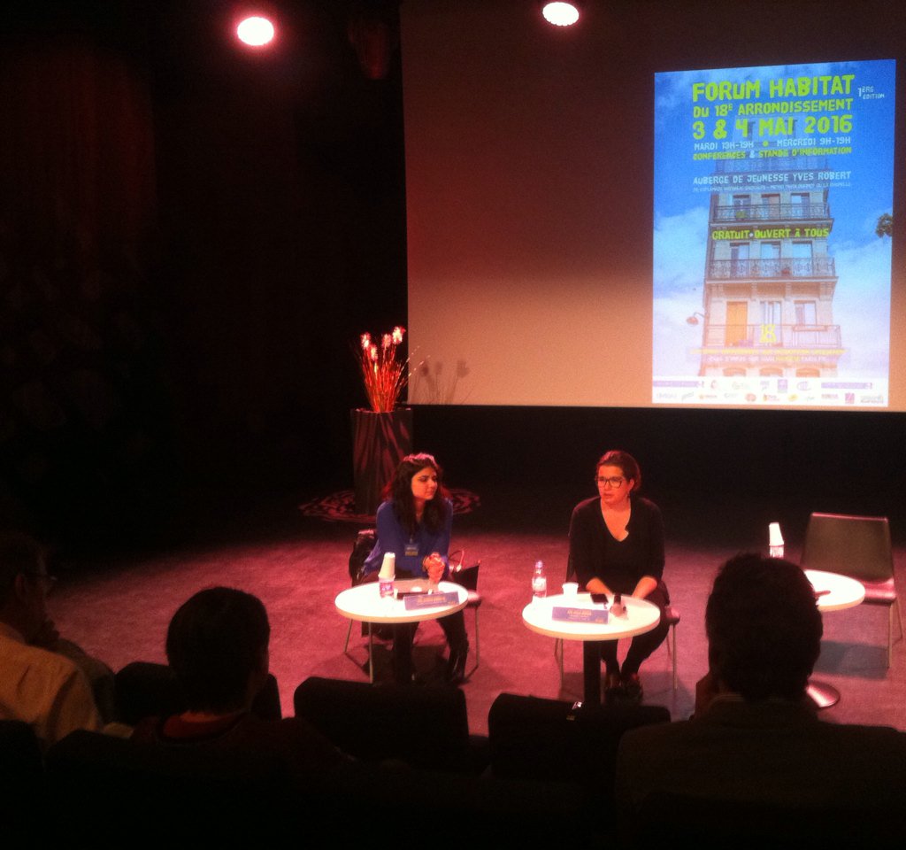 ADIL_DE_PARIS's tweet photo. Début de la conférence sur l'encadrement des loyers au #ForumHabitat organisé par @mairie18paris #Logement #ALUR https://t.co/ftcSIqDLoX