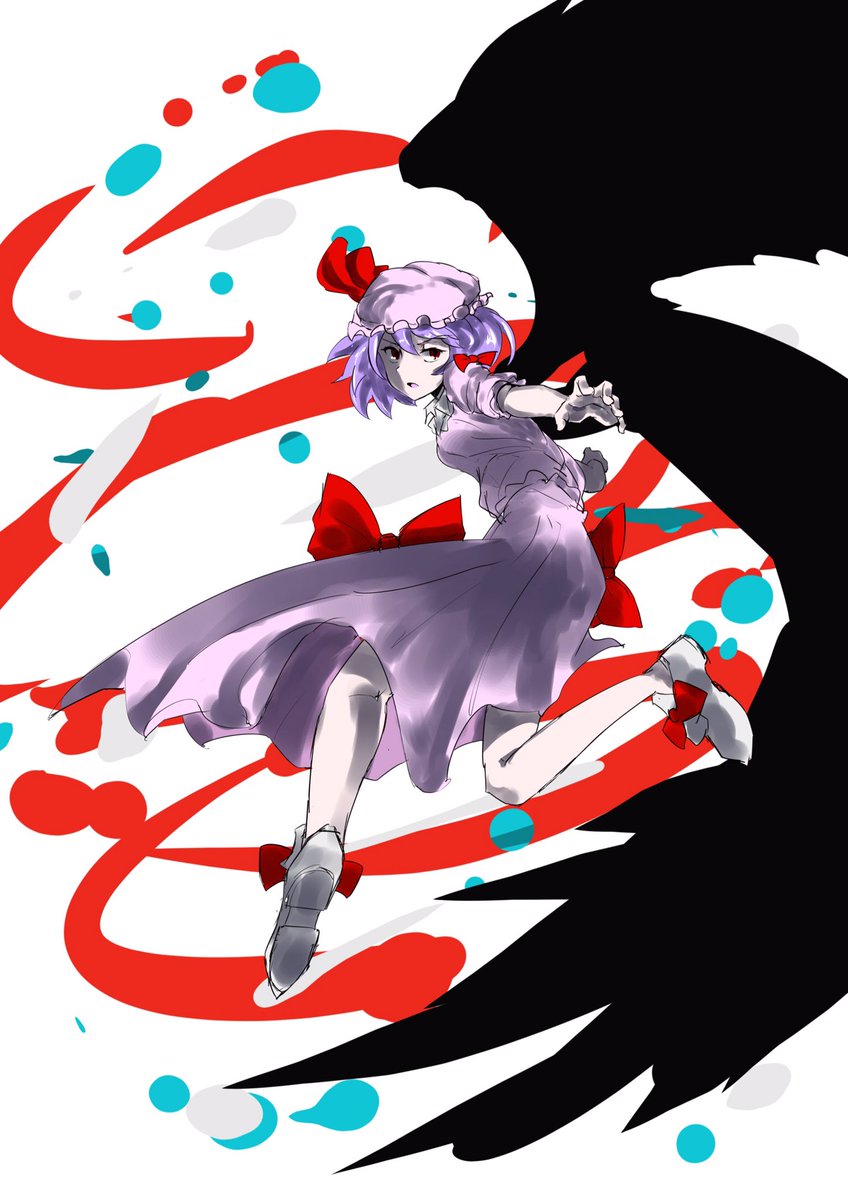 #深夜の真剣お絵描き60分一本勝負
レミリアさん! 