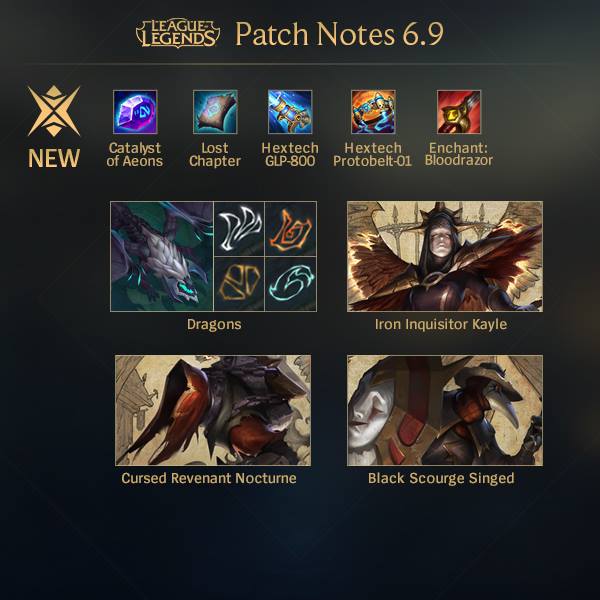 Leaguecraft's tweet photo. Patch Notes 6.9 Summary #LeagueOfLegends https://t.co/OO4l4ri5Il