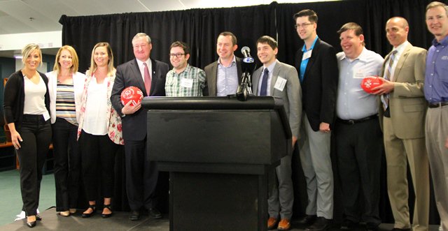 SpecialOlympics's tweet photo. Thanks to @Eagles @Phillies @Aramark @JimFKenney @TriState_Media for helping make #SOLeadershipAcademy so impactful https://t.co/xhJdTa71pZ