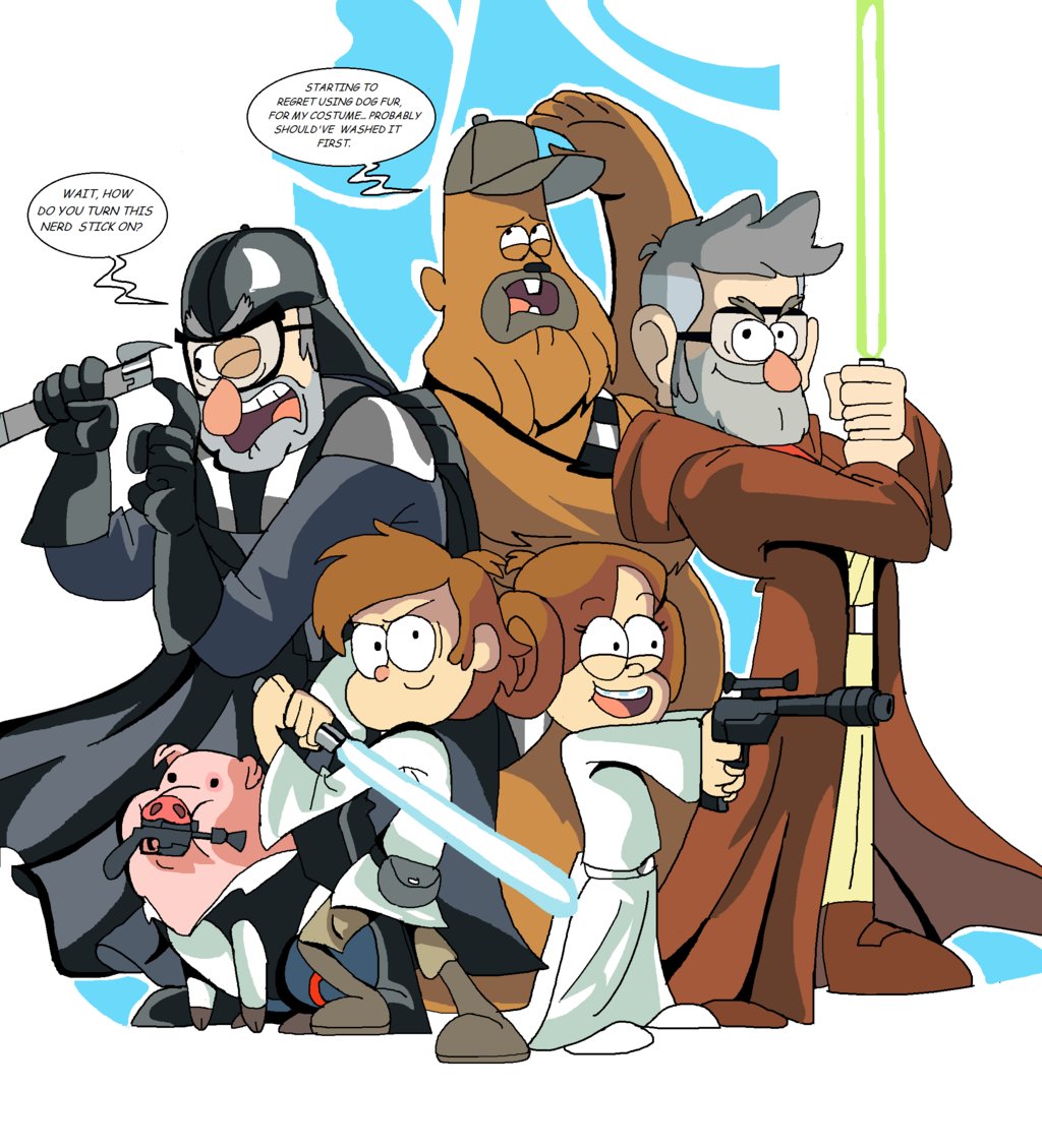 Dipper_Pinetree's tweet photo. //#MayThe4thBeWithYou https://t.co/DVLABrdrEq