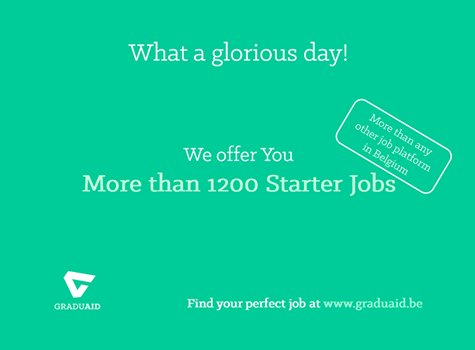 GraduAidJobs's tweet photo. We offer you more than 1200 Starter Jobs! >>> https://t.co/FXckwHcc4B #Starterjobs #GraduAid #Gloriousday https://t.co/CQeOWmpGis