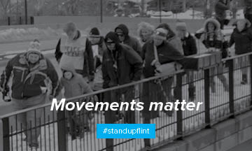 standupflint's tweet photo. "I don't believe in heroes, I believe in community." 

–Father Daniel Berrigan, 1921-2016 https://t.co/M7nm9Casyu