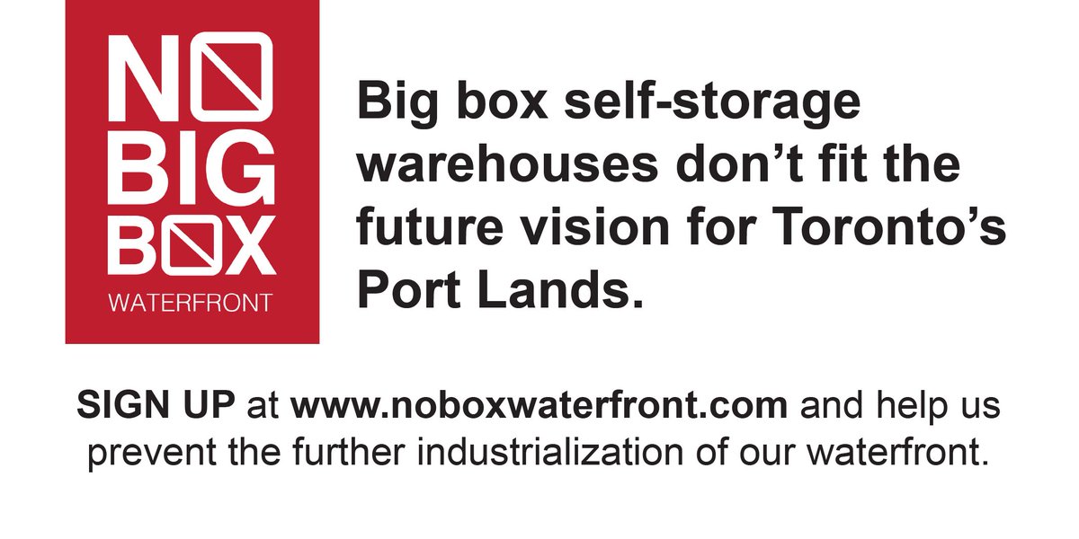NoBoxWaterfront's tweet image. Development in the Port Lands should enhance economic, social and cultural value of the land. RT you agree. #topoli
