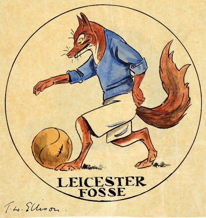 UkNatArchives's tweet photo. Football badge designs in our image library: @LCFC were formally known as 'Leicester Fosse' https://t.co/DY8suPyZVi https://t.co/usb01u7lRH