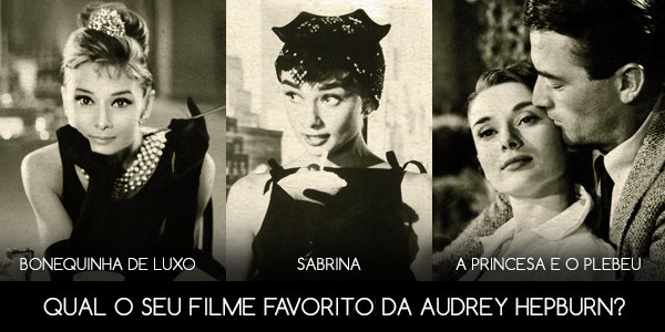 ParamountBrasil's tweet photo. Hoje, Audrey Hepburn estaria completando 87 anos de idade. Qual o seu filme favorito dela? https://t.co/crdNGwAXCT