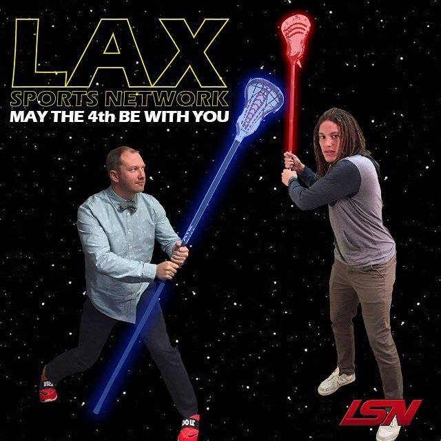 WatchLacrosseTV's tweet photo. #maythe4thbewithyou https://t.co/5vbtOITiye https://t.co/qNyywCkq5u