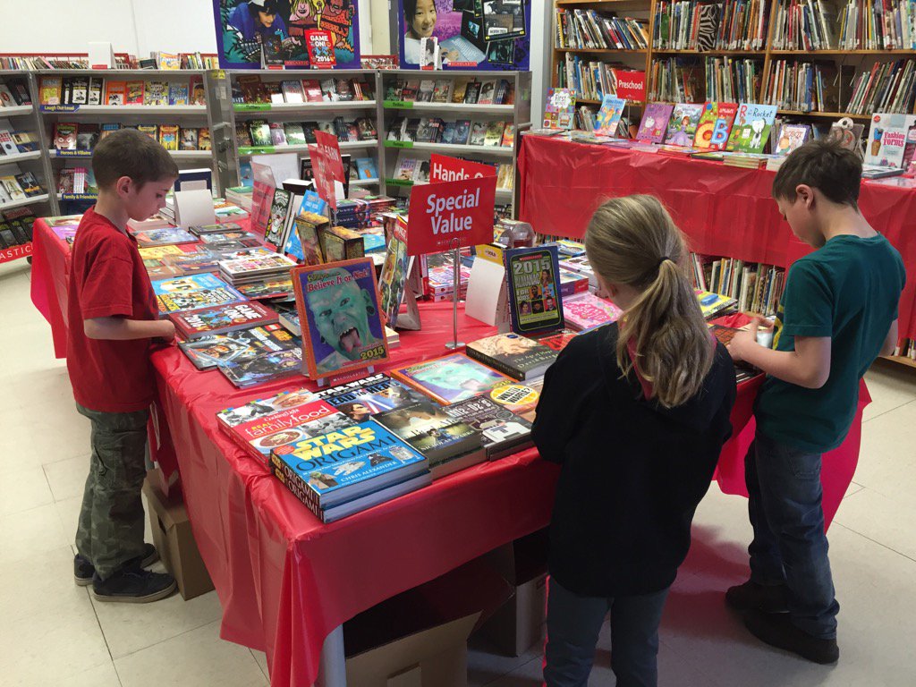 Oh Boy the Book Fair has arrived at Byng. We are open today and Thursday from 8:45 to 3:45 and  Friday until 11 am