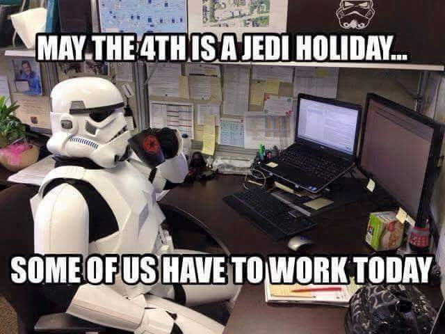 501st_NER's tweet photo. Happy #StarWarsDay to all the working Imperials today. https://t.co/sOmAb5Eu8P