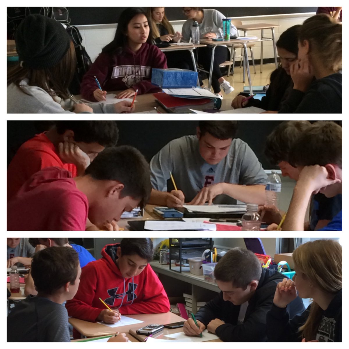 cyavsmath's tweet photo. collaborative work is my favorite 😍 #Algebra2 #RationalExpressions  #CavosWorkTogether https://t.co/TzYRfDnlgW