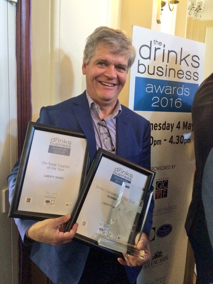 Absolutely thrilled with <a href="/teamdb/">The Drinks Business</a> On-trade supplier! Runner up Drinks Co too! Massive thanks to all!