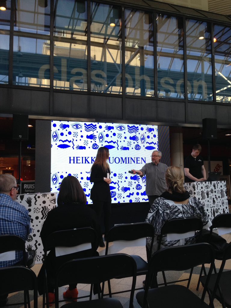 TurkuDesign's tweet image. Seuraavana vuorossa Heikki Tuominen Akustionilta! #turkudesignfestival #kokemusonkuudesaisti #tdf2016 #akustion