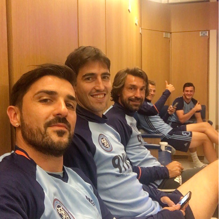 Guaje7Villa's tweet photo. Ready for training ⚽️7⃣👍 @NYCFC @NYCFCEspanol @Pirlo_official @BrillantFred13 @Harrison_Jack11 #Iraola #WeAreOne https://t.co/jVGU1P4GAu