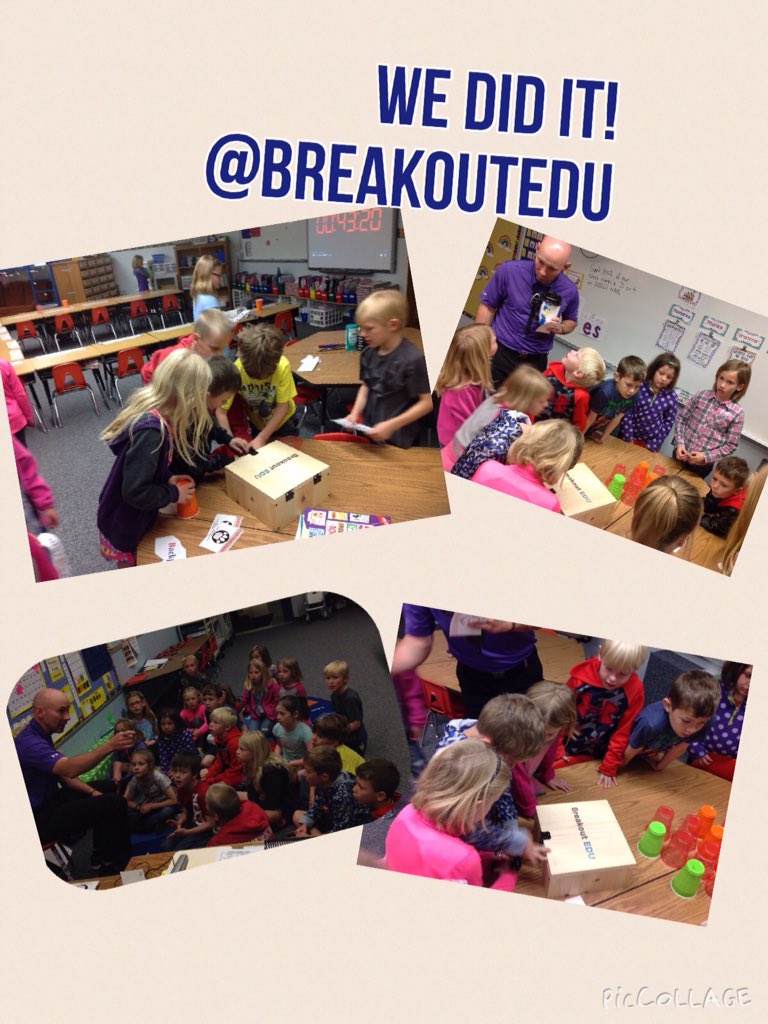 It can be done with 1st graders! <a href="/breakoutEDU/">Breakout EDU</a> Thanks for the help @mrbadura #aurorahuskies