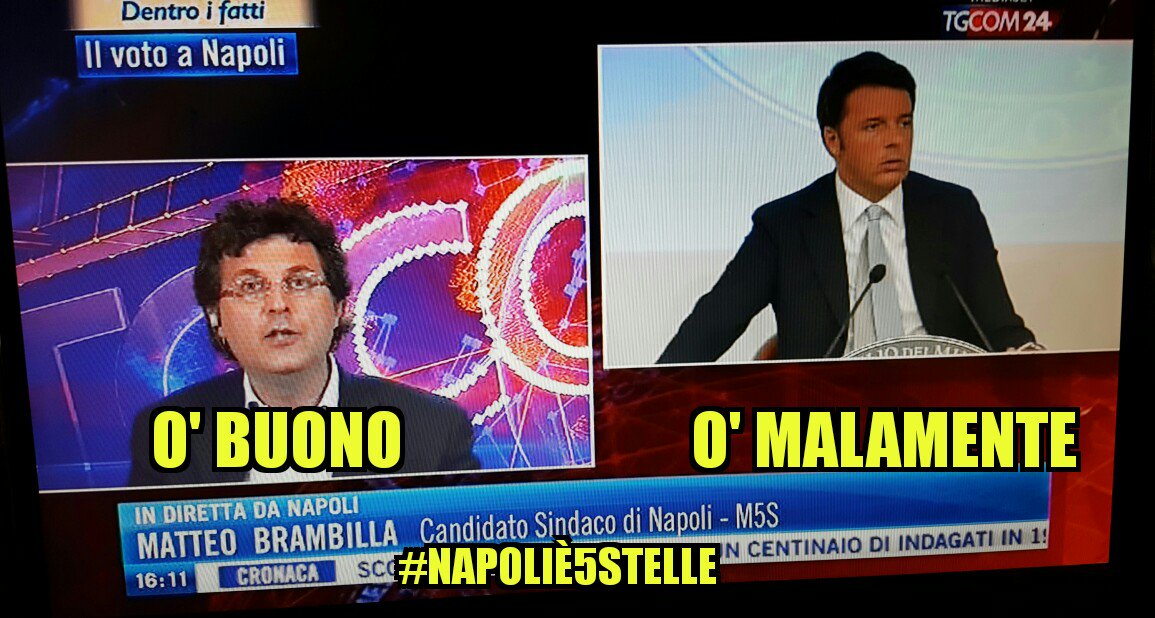 dauria_fabio's tweet photo. A Napoli c'è il Matteo
Quello Buono!
#MatteoBrambilla #Napoliè5Stelle #M5S #NoMafiaNoPd #ControPropaganda https://t.co/RUZ2VqRcUX