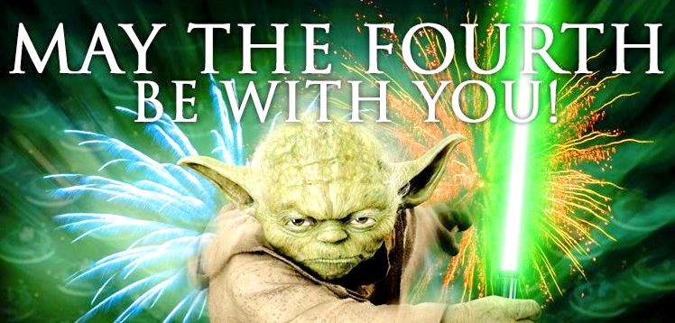 Happy Star Wars Day! #MayThe4thBeWithYou