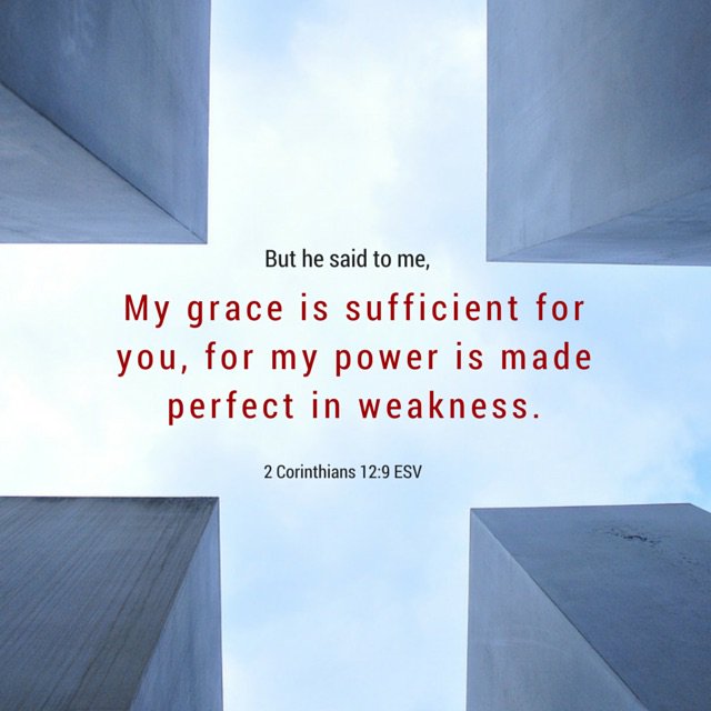 gracepsl's tweet photo. Today's #WordWednesday is from 2 Corinthians 12:9. His grace is sufficient! #gracepsl #HisWordtransformsus https://t.co/7SOrfV2UV5