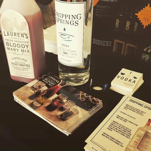 Sipping a delicious, fresh Bloody Mary courtesy of <a href="/dsvodka/">Dripping Springs Distilling</a> &amp; <a href="/LaurensGrdnMix/">Lauren's Garden</a>! #sippindrippin #goout365 #happyhour