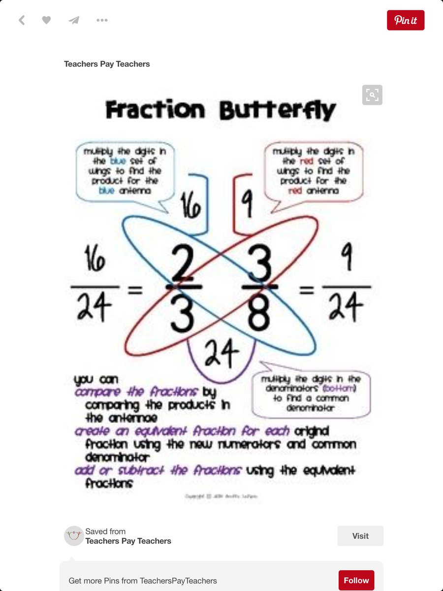duanehabecker's tweet photo. This is why Teachers Pay Teachers is bad, bad, bad for #elemmath instruction. Butterflies? Really? #MathPolice https://t.co/ML0fJVz4SK