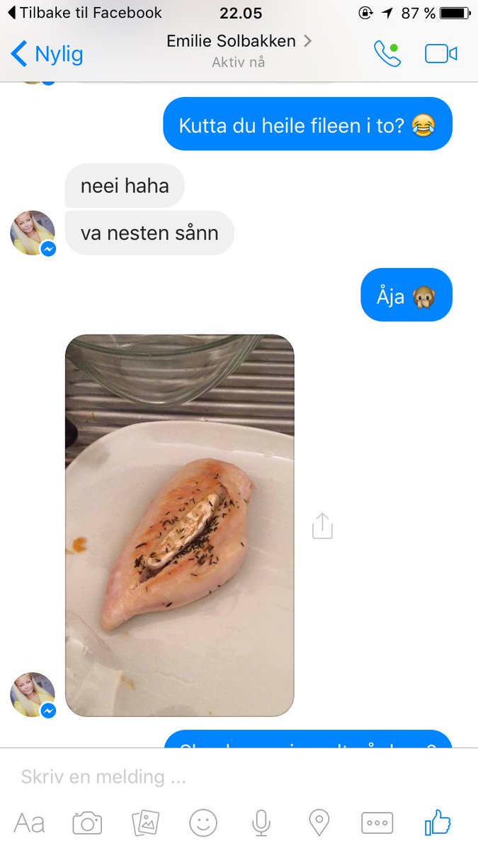Majarostad's tweet photo. Når @emiliesolbakken lage mat.... https://t.co/hDkmhTItJH