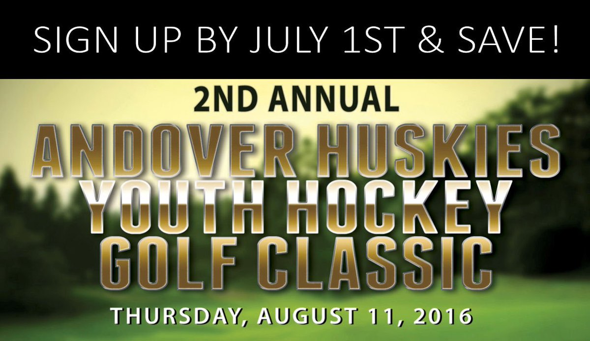 Have Fun While Supporting the Andover Huskies Youth Hockey Association! #AHYHAGolfClassic ahyha.com/golfclassic