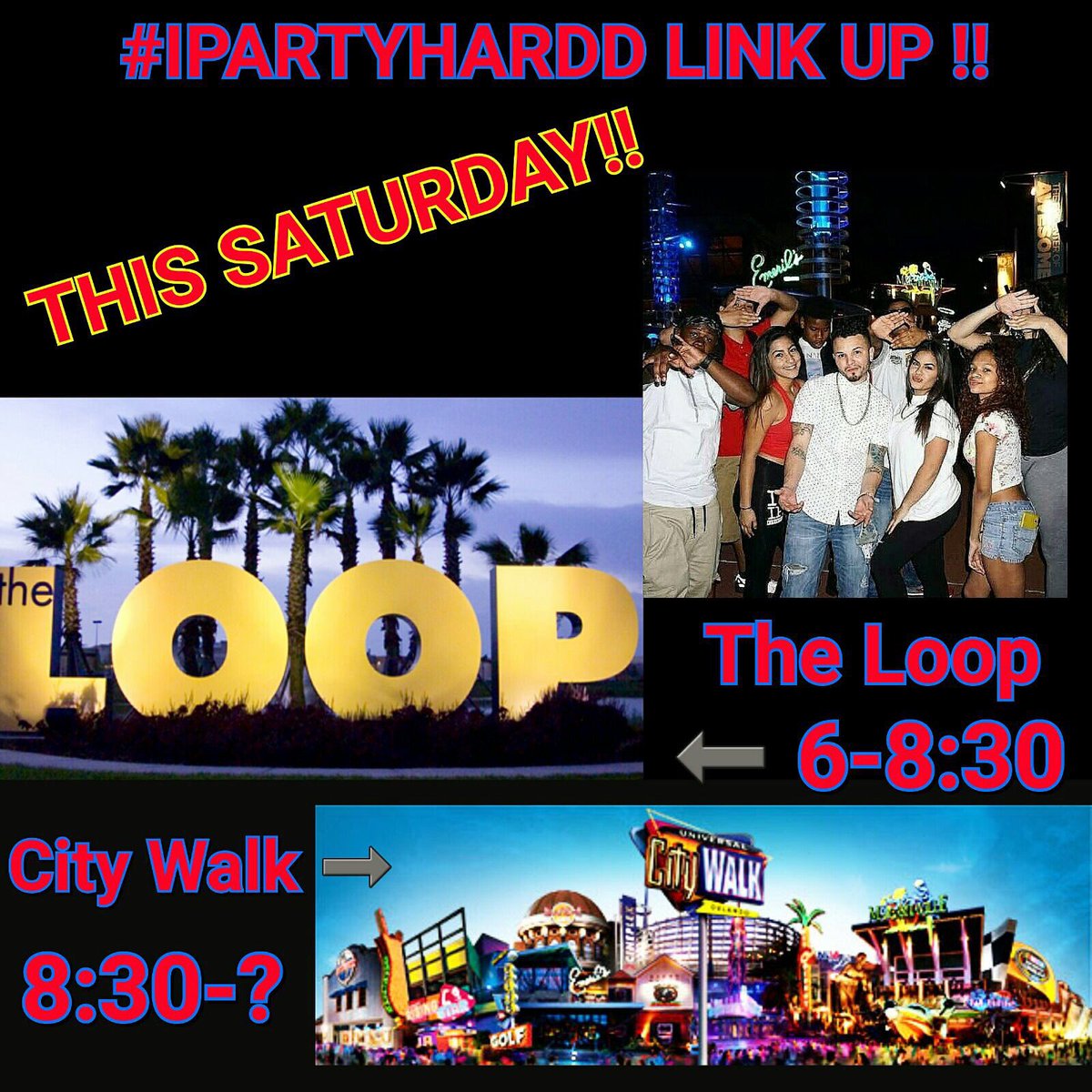 aka_breezyy's tweet photo. WE WANT ALL OF YALL OUT THERE #IPARTYHARDD is TAKING OVER 2 LOCATIONS in 1 day! Come link up with us π―π https://t.co/lpcm6eHWbu