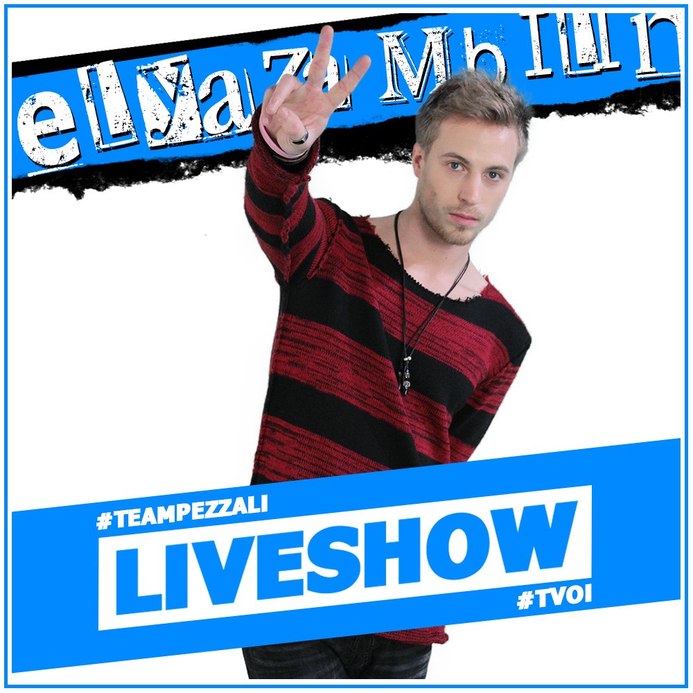 THEVOICE_ITALY's tweet image. VINCE LA SFIDA @elyazambo! CI VEDIAMO AL PROSSIMO #LIVESHOW! #TVOI