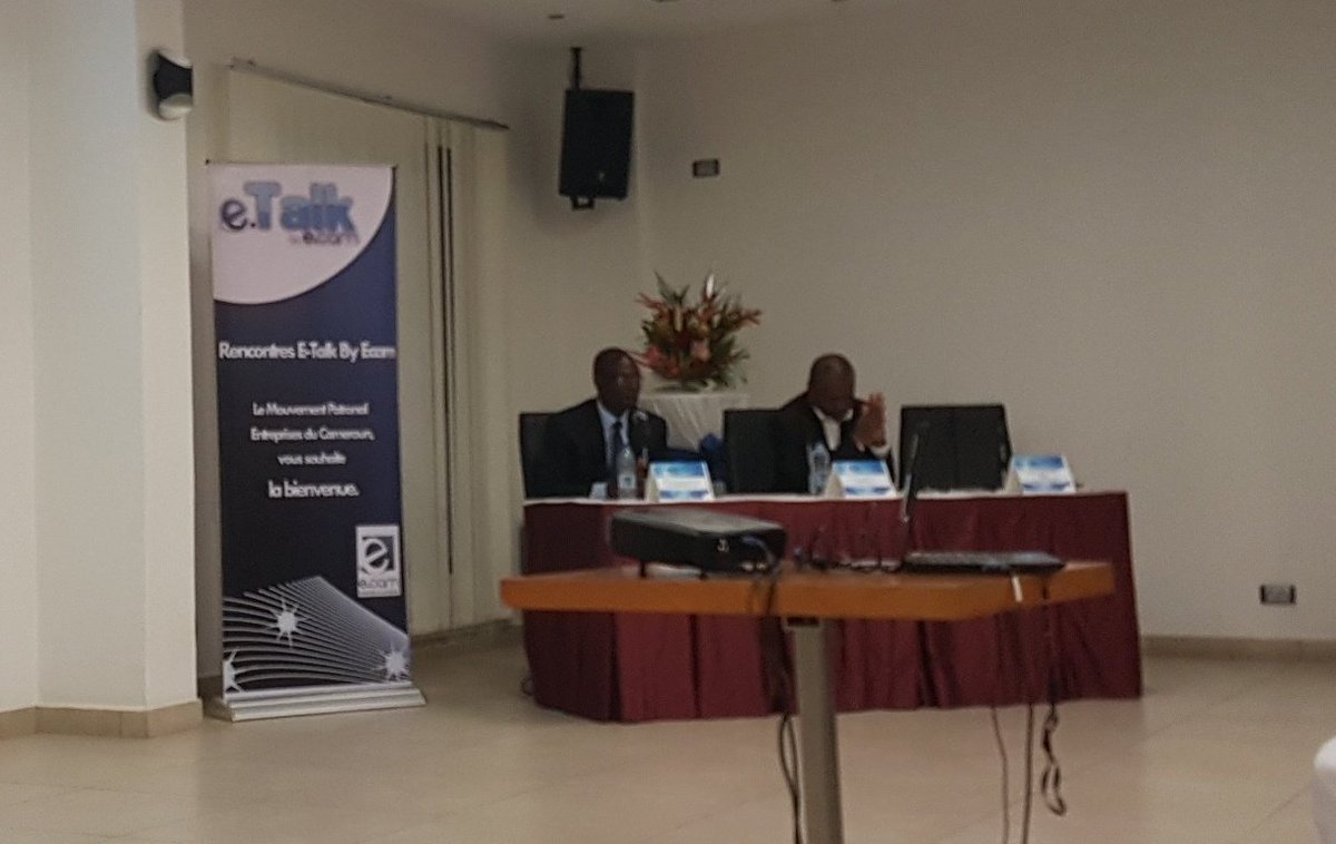 Insightful #E.Talk session by Ecam with CNPS CEO M. Mekulu Mvondo on the challenges of social security in Cameroon.