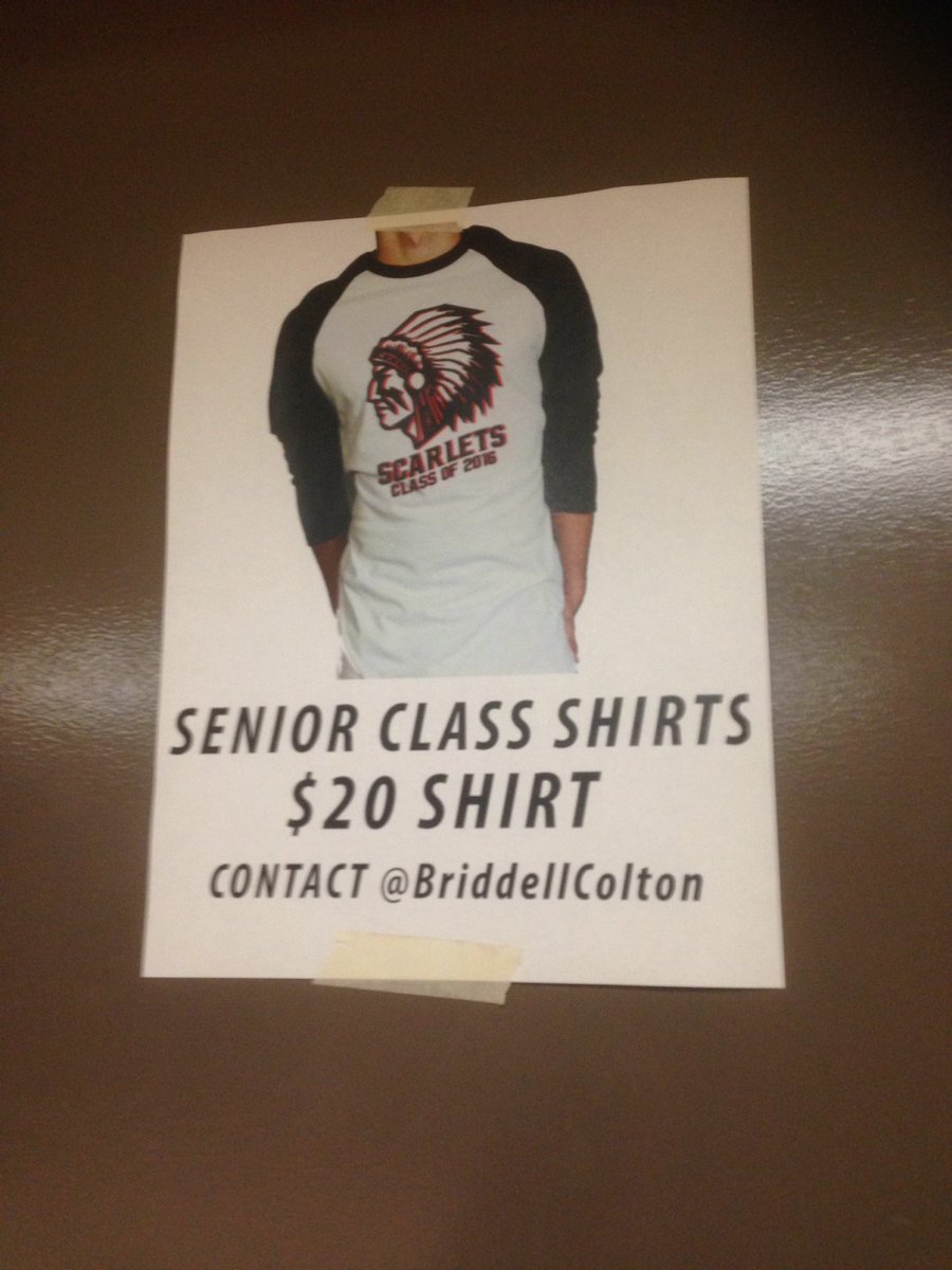 SENIORS! Order this awesome senior shirt!!