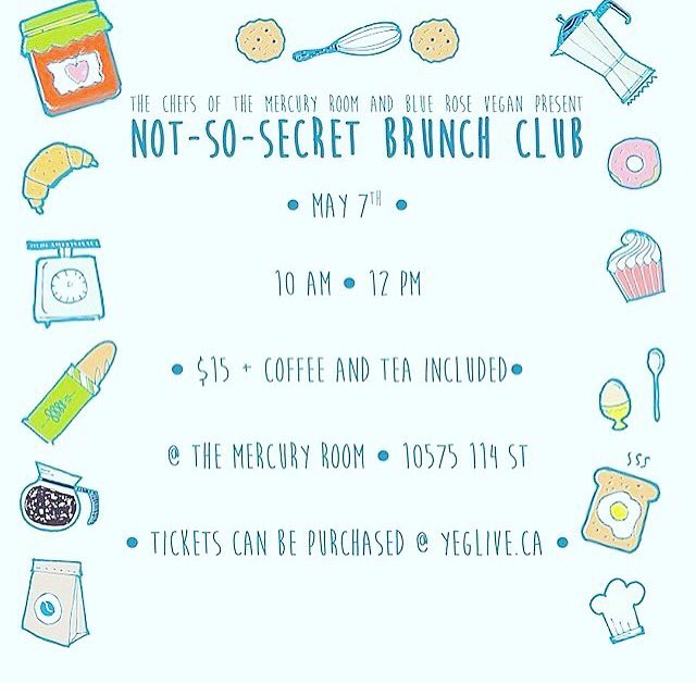 Giving away two @mercuryroomyeg brunch tickets, drawn at noon Thursday! Just retweet! (Cross posted on IG) #yeg