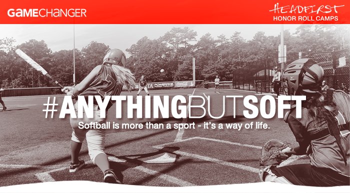 HRollSoftball's tweet image. We're very excited about @GCsports new #AnythingButSoft initiative &amp;amp; are proud to contribute home.gc.com/anythingbutsof…