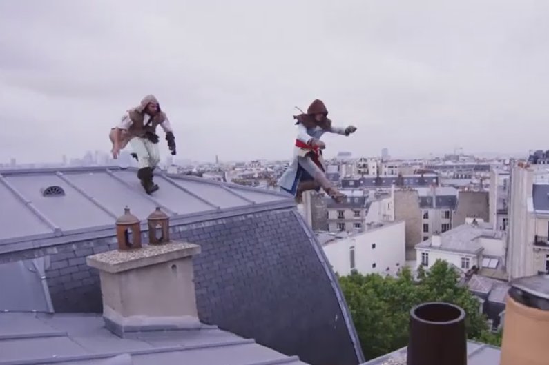 funradio_fr's tweet image. VIDÉO - Ils se prennent pour des héros de jeux vidéo #FunBuzz  &amp;gt; bit.ly/24y2W7m