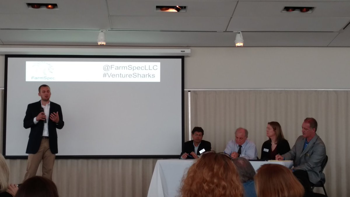 StartupLou's tweet photo. Now @FarmSpecLLC shares an innovative cover plant crimping device for farms during @VCLou #venturesharks https://t.co/ShoD4Q2bOa