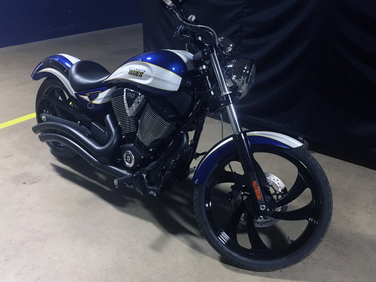 Win a #stlblues motorcycle! Raffle tickets are $10 & benefit Blues for Kids & Emily&#39;s Ride. bit ...