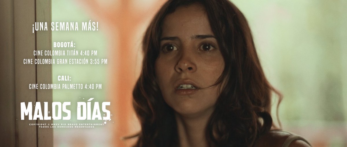 No se pierdan nuestras últimas funciones en <a href="/Cine_Colombia/">Cine Colombia</a>. ¡Recuerden que HOY el cine es a mitad de precio!