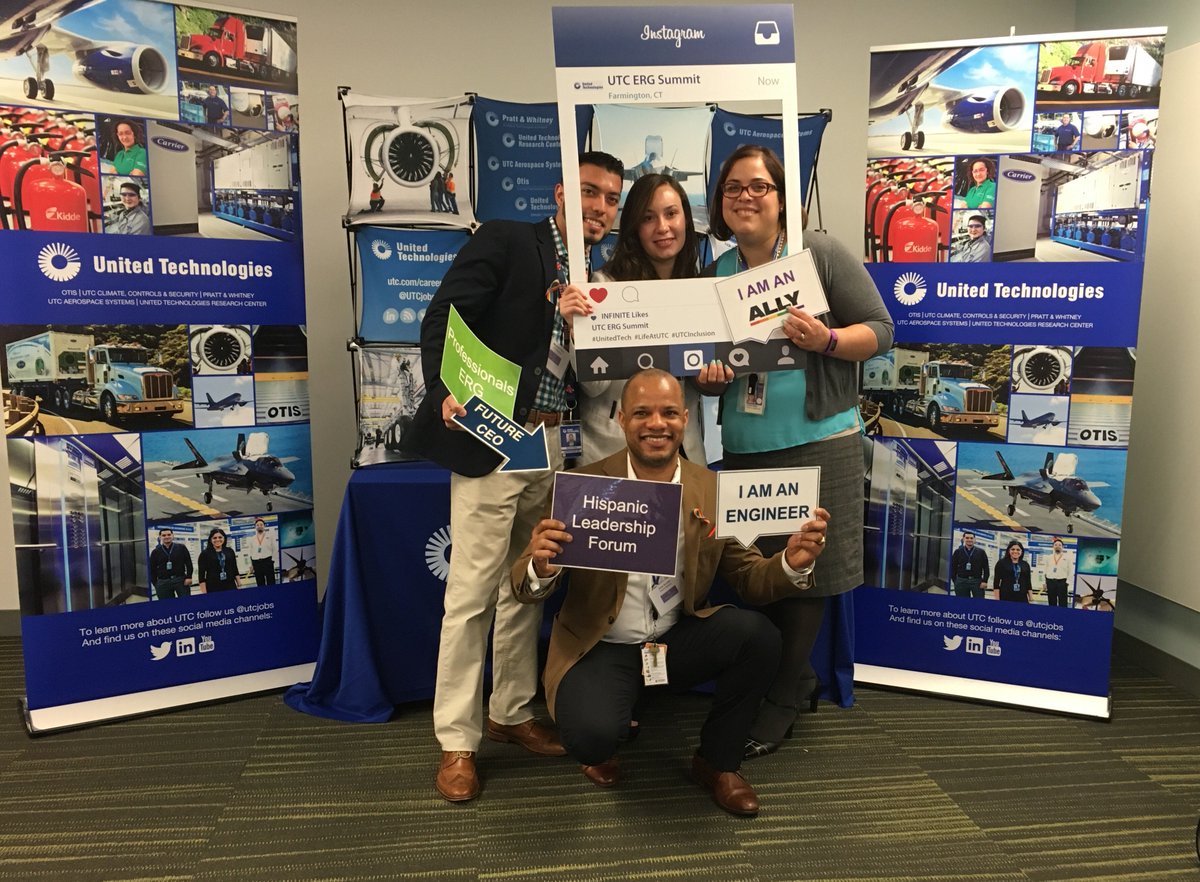 RamonGuzman_PW's tweet photo. Proud of @UTC @prattandwhitney for the commitment to D&I. HLF participating in the UTC ERG Summit . #HLF #LifeAtUTC https://t.co/Dx1YERwhZv
