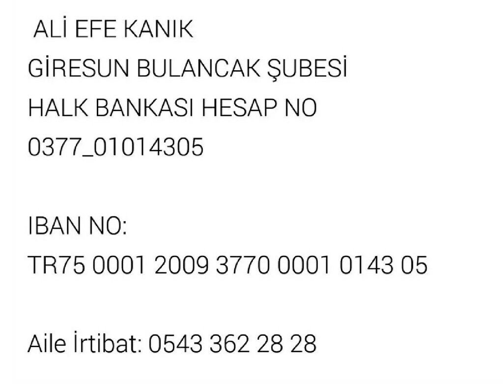 TurkulerSevdam's tweet photo. #ACİL
#YARDIM

Ali Efe için 19.000 TL toplandı

Yürüyebilmesi için 200 bin TL daha lazım

Lütfen yayalım‼️ https://t.co/AgttyFFl6z