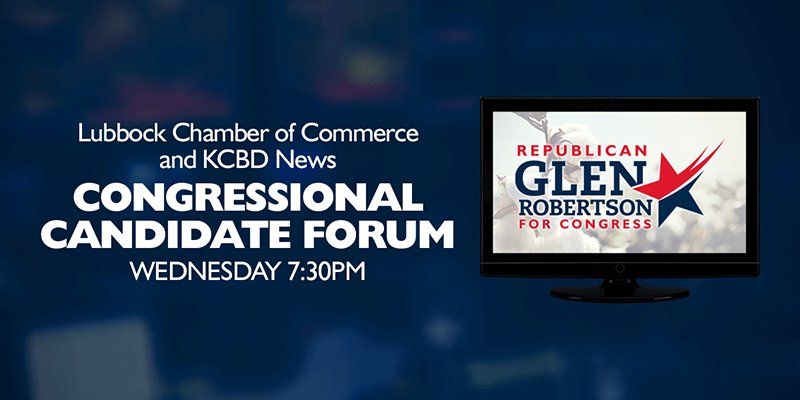 Watch tonight's candidate forum live at 7:30pm on your computer or phone: kcbd.com/story/23033279… <a href="/KCBD11/">KCBD NewsChannel11</a> #TX19